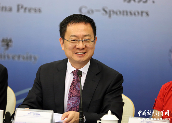 中国社会科学院秘书长、党组成员，中国社会科学杂志社总编辑高翔在论坛开幕式上发表致辞