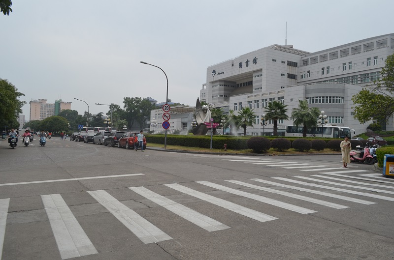 交通标识明显，秩序坦然.JPG
