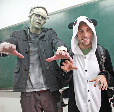 可爱搞怪的外教们