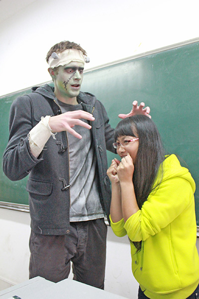 生动有趣的万圣节课堂