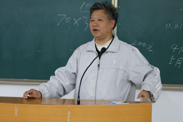 宋德贵教授给大家提出创业建议