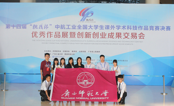 我校参赛代表队合影