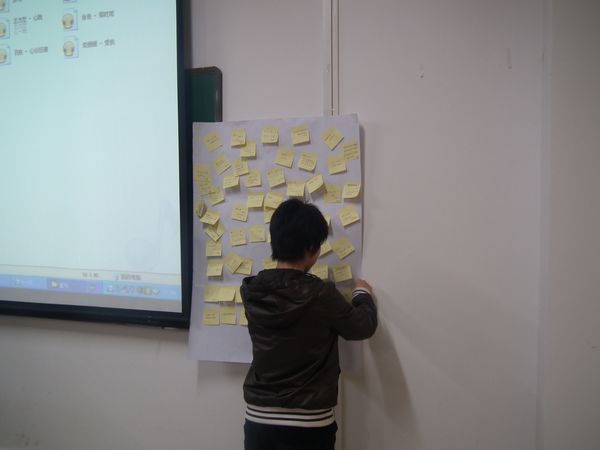 支部成员粘贴对雅安的寄语