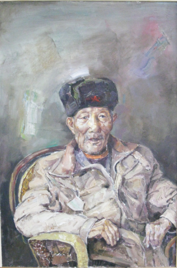 作品《战士》