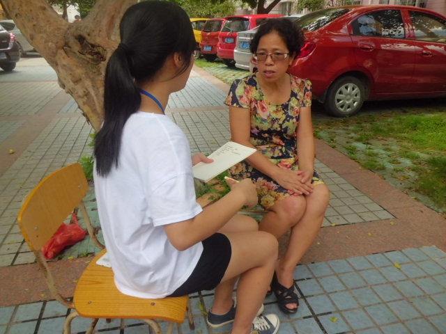 校大学生通讯社记者采访全梅山老师