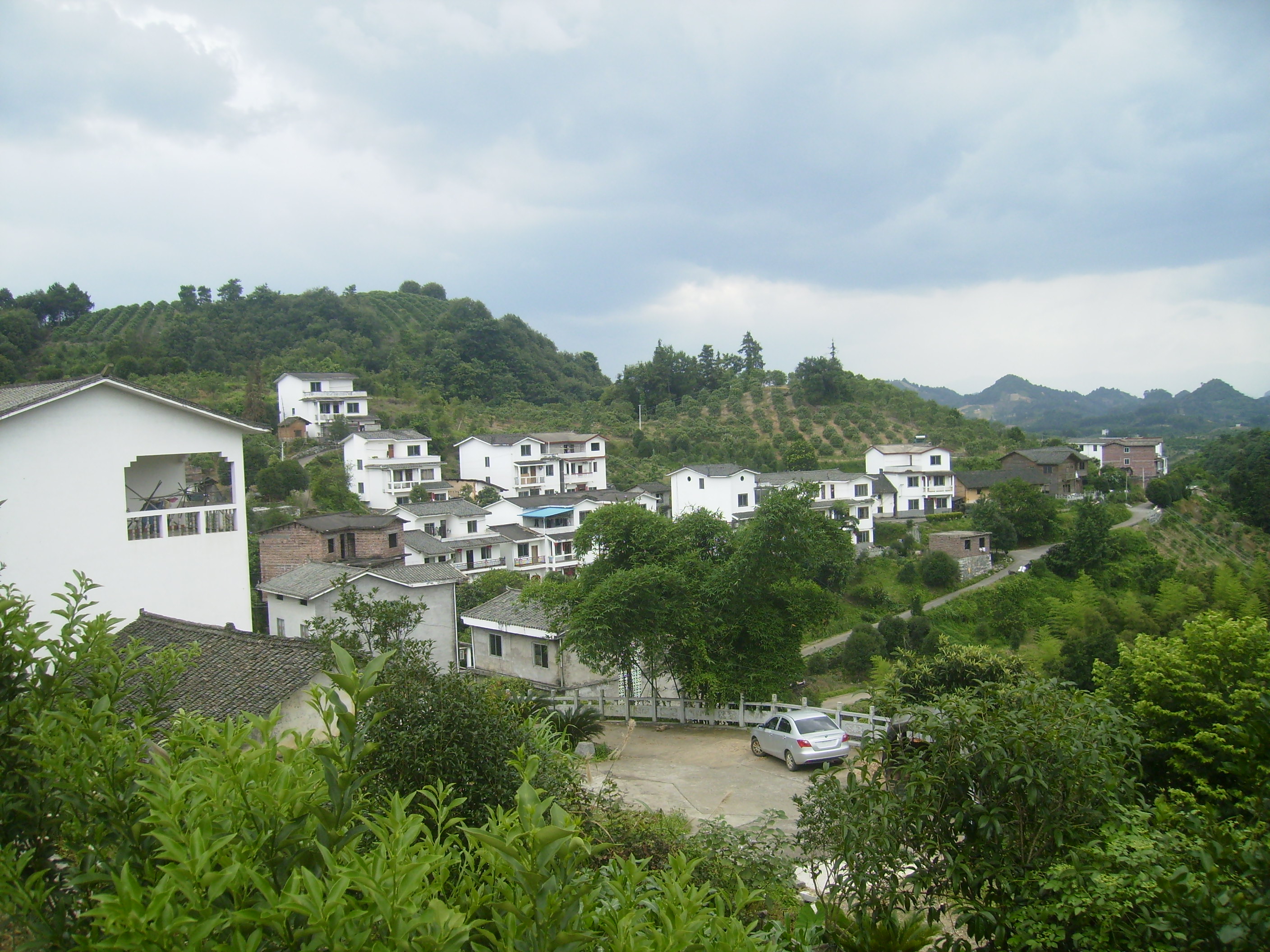 美丽的龙潭门自然村