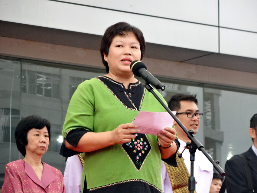 泰王国驻南宁总领事馆副总领事林玉环女士致辞