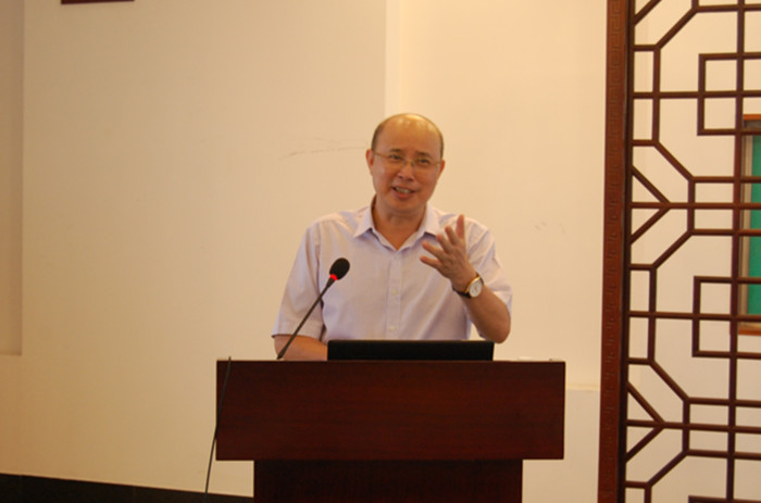 副校长蔡昌卓解读《广西师范大学漓江学院中长期发展规划(2013-2020年)》