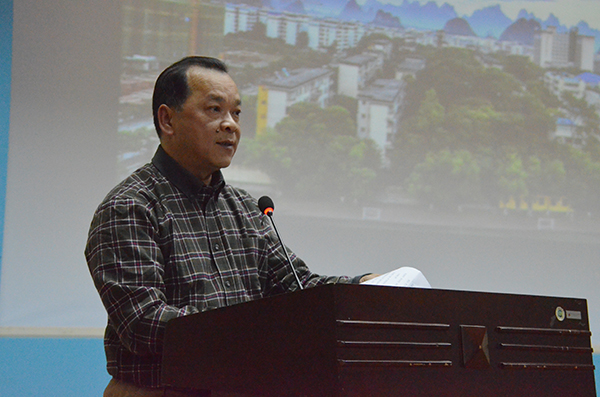 副校长白晓军致辞