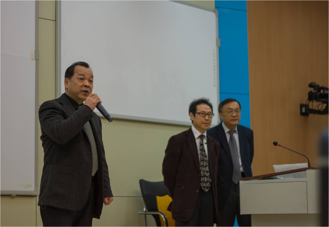 副校长白晓军讲话