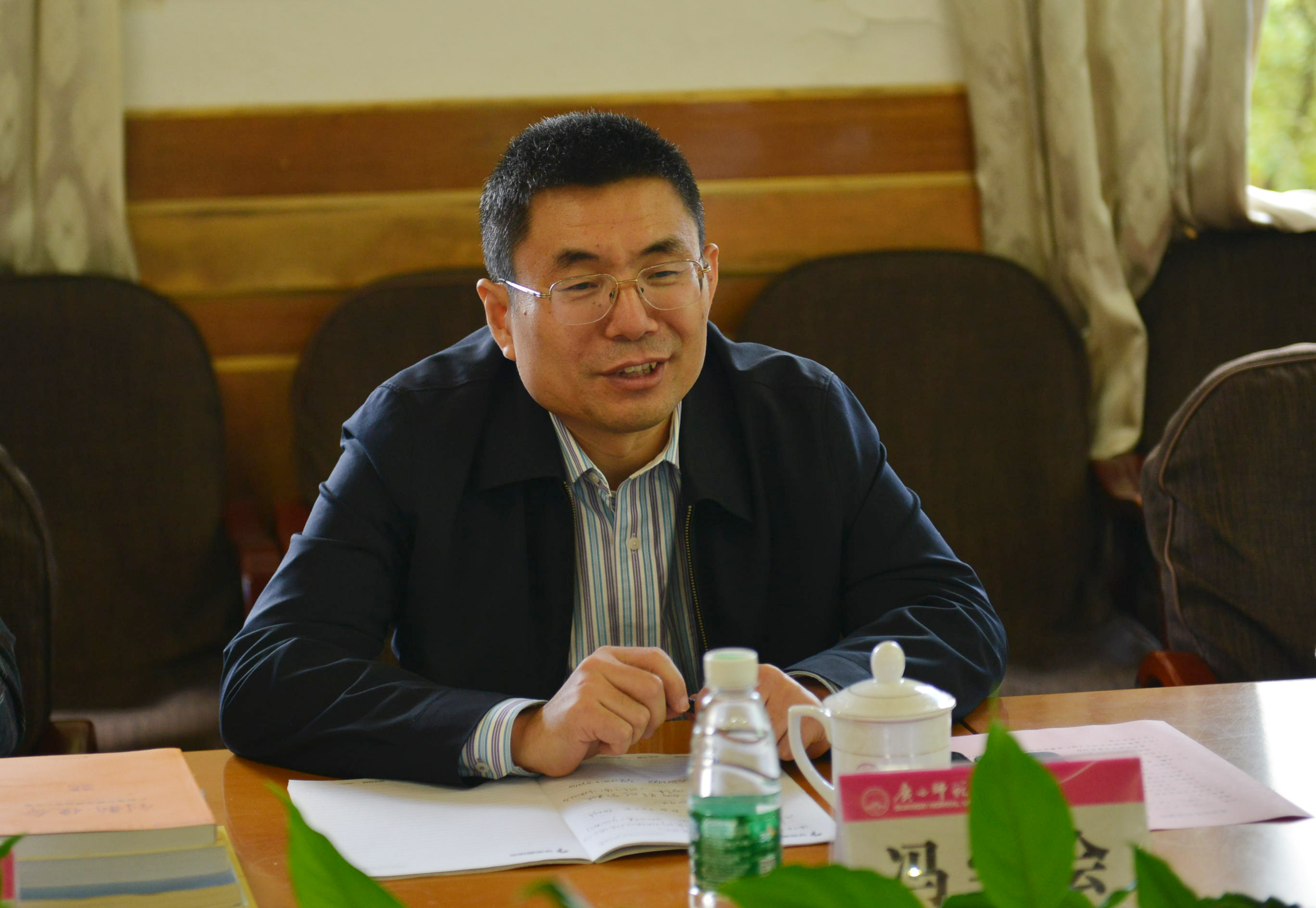 北京农业职业学院纪委书记冯学会（宣传部 王 董 摄）