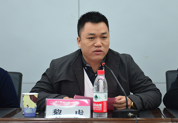 广西精通集团总裁黎虎致辞