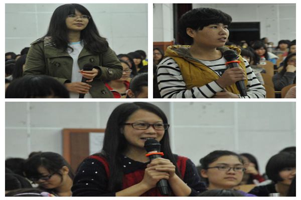 观众们积极提问