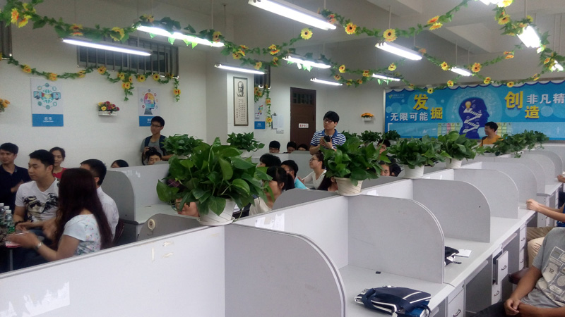 创新实践基地一角