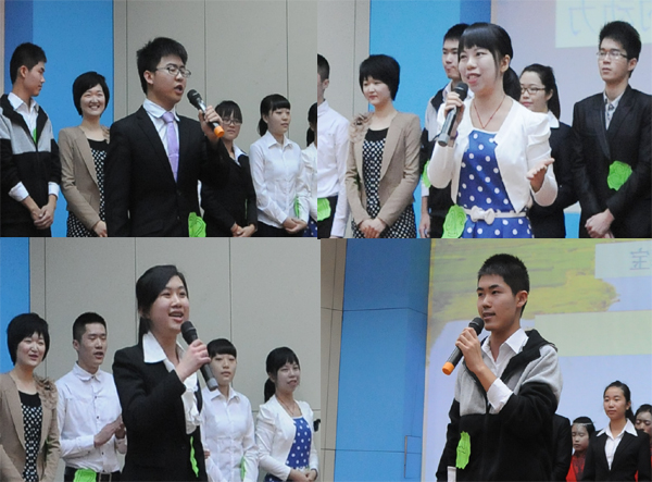 参赛选手妙语连珠