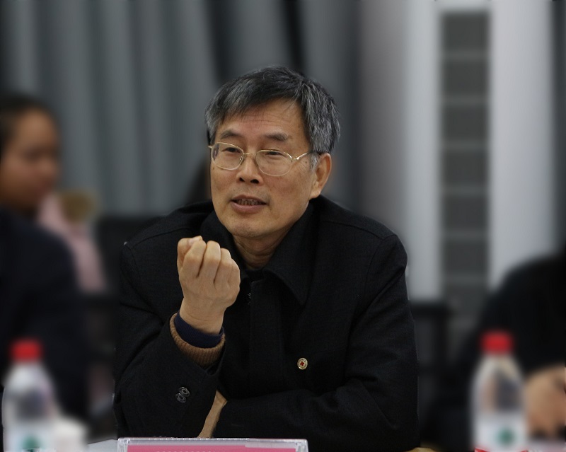 自治区红十字会监事长张宣东讲话