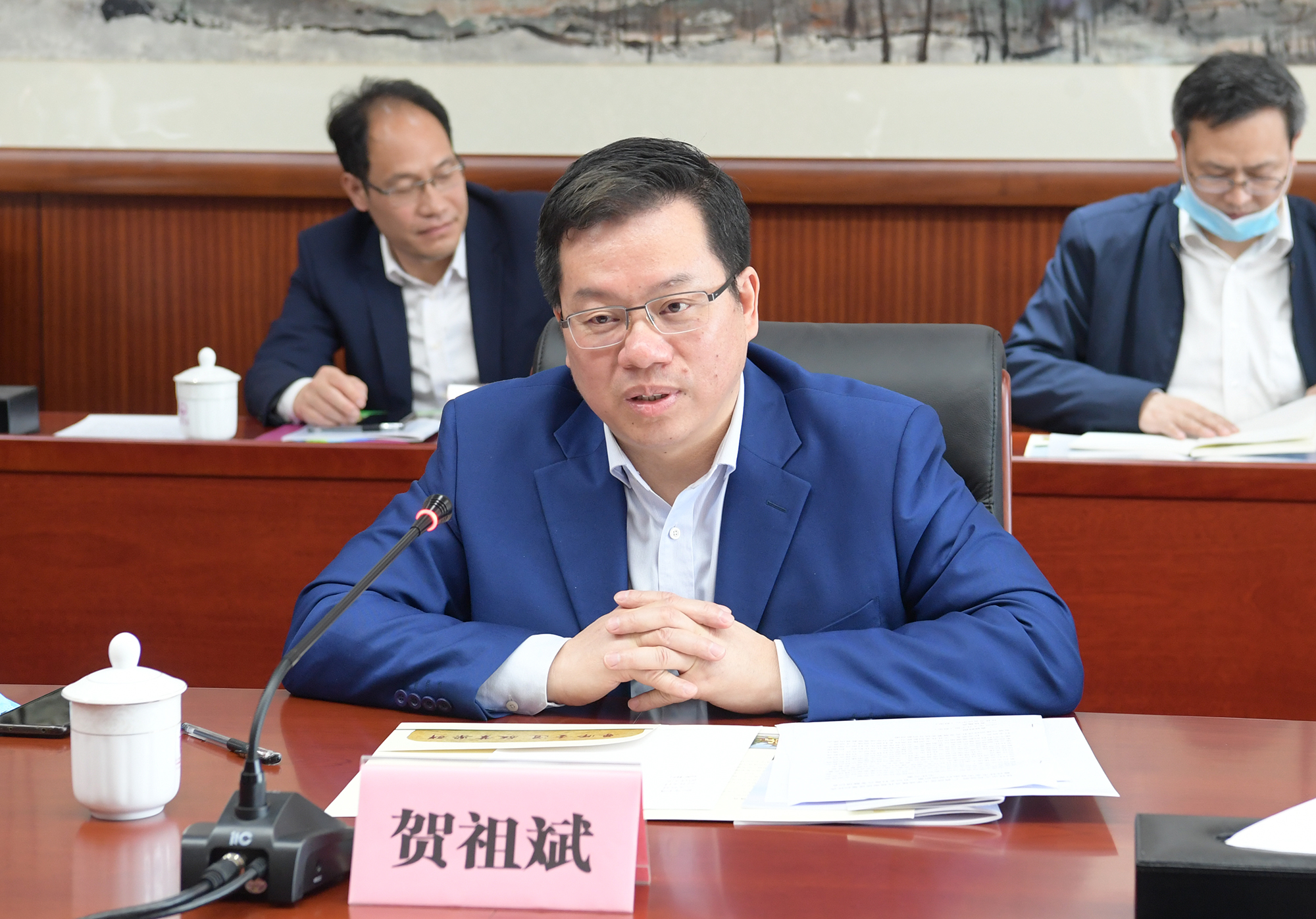 桂林市领导赴我校指导调研国家可持续发展议程创新示范区科技创新工作